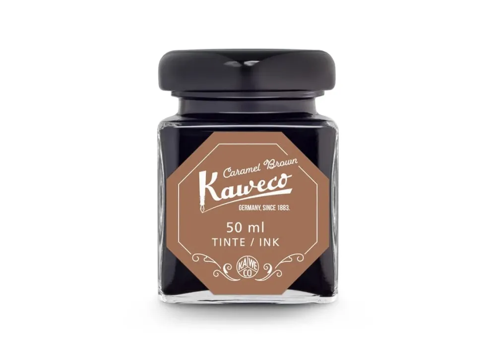 Kaweco Fountain Pen Ink Bottle 50ml - Caramel Brown
