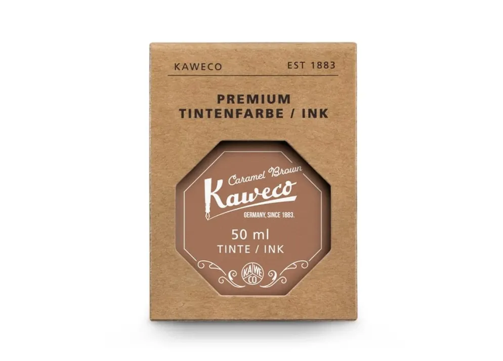 Kaweco Fountain Pen Ink Bottle 50ml - Caramel Brown