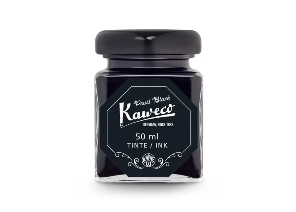 Kaweco Fountain Pen Ink Bottle 50ml - Pearl Black