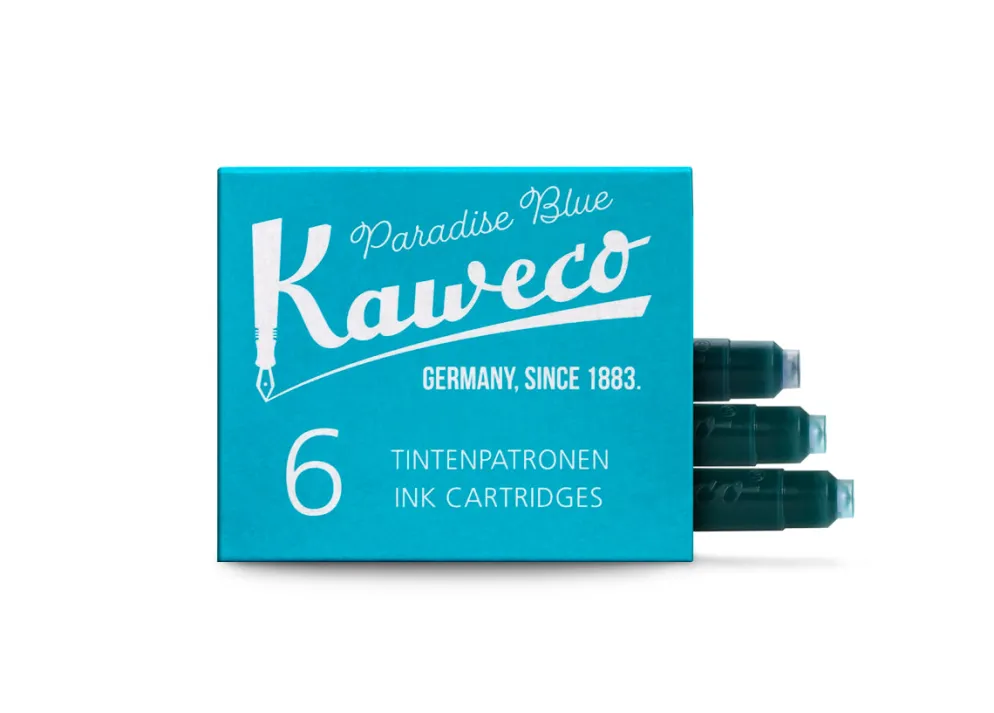 Kaweco Fountain Pen Ink Cartridges 6 Pack