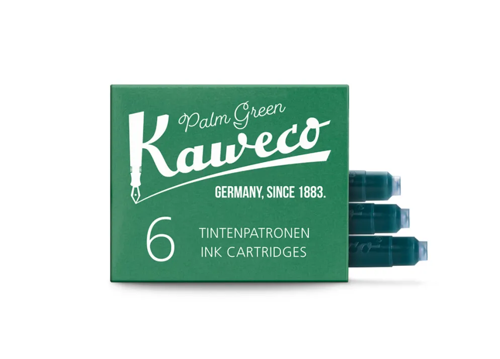 Kaweco Fountain Pen Ink Cartridges 6 Pack
