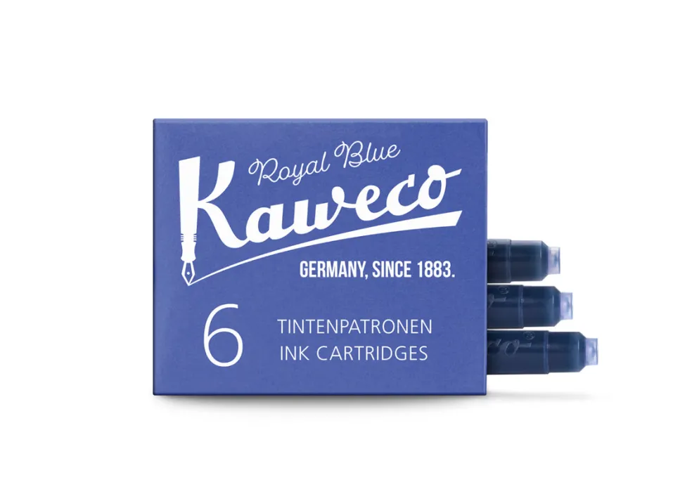 Kaweco Fountain Pen Ink Cartridges 6 Pack