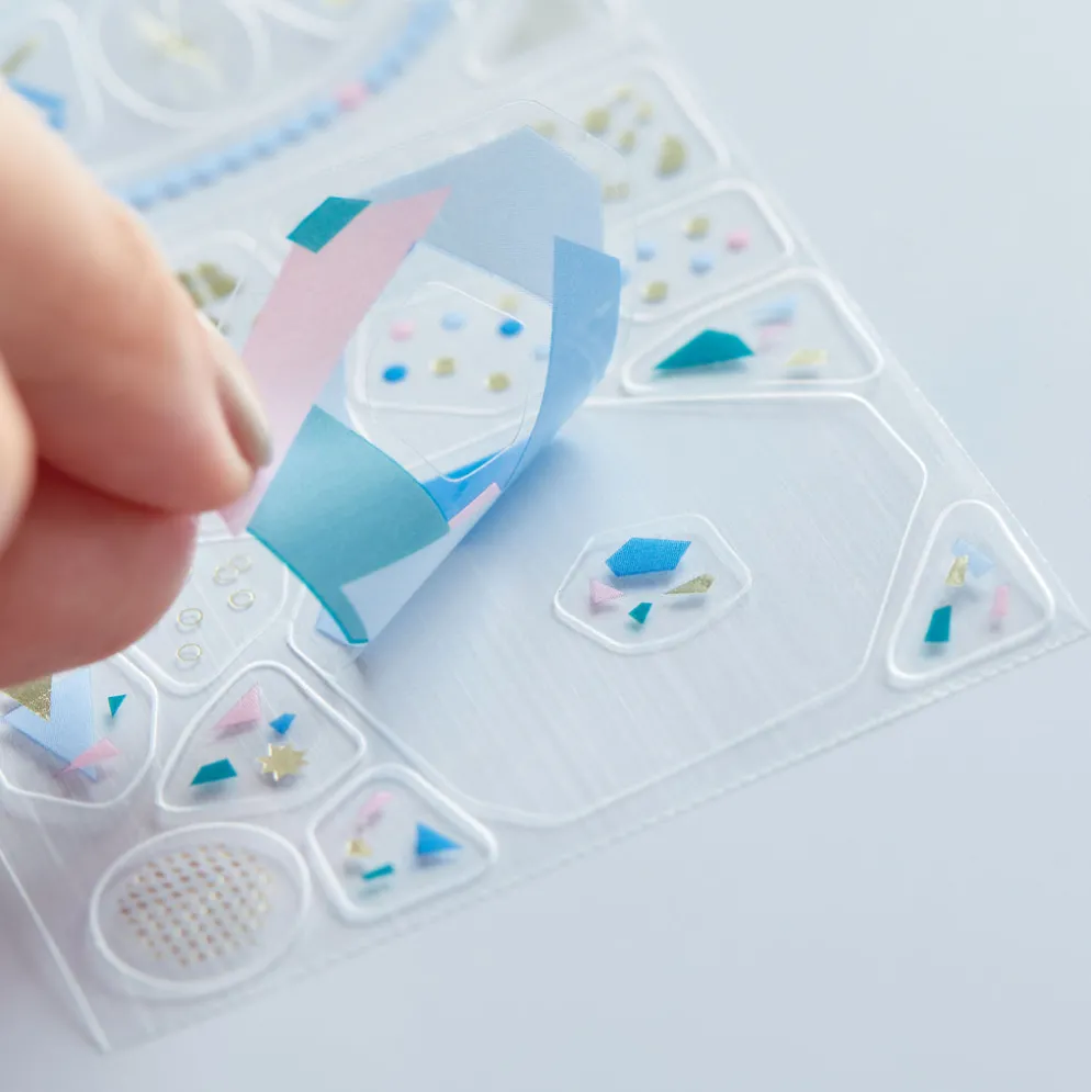 KING JIM HITOTOKI Coffret Cosmetic Film Roll Sticker