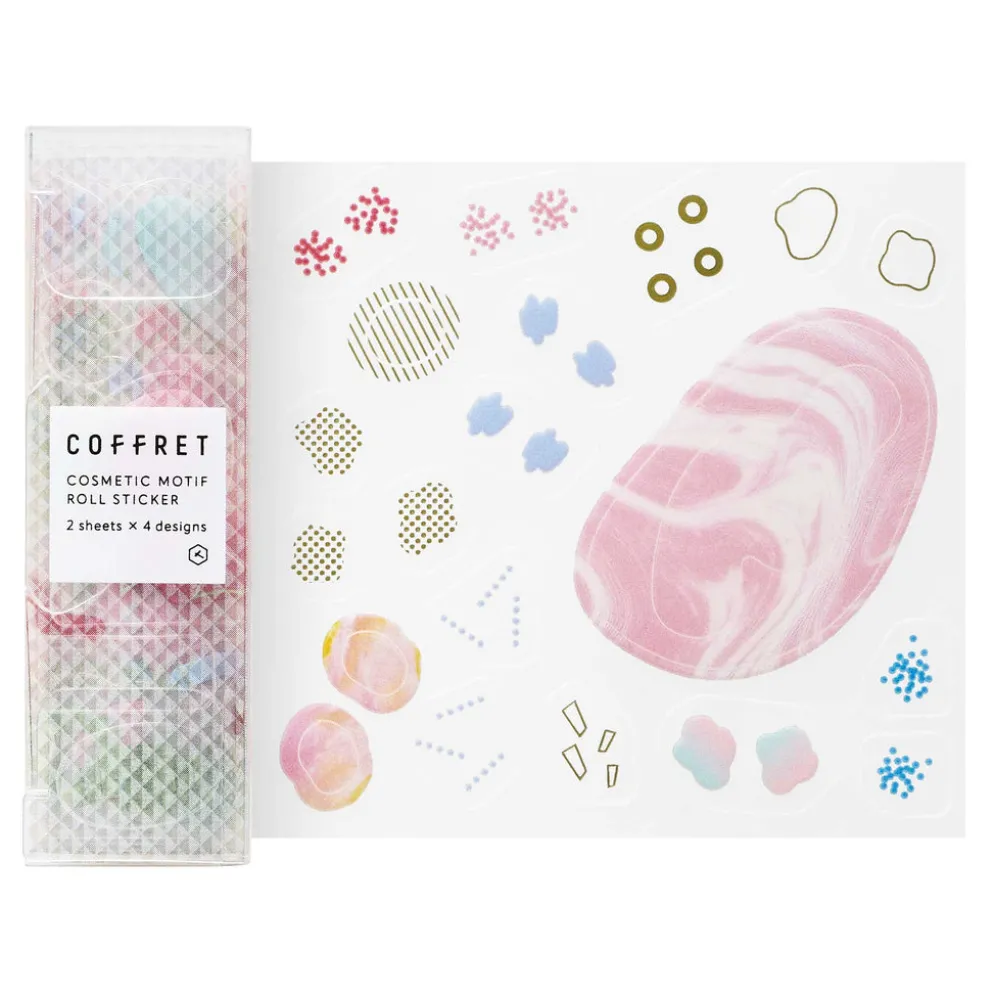 KING JIM HITOTOKI Coffret Cosmetic Film Roll Sticker