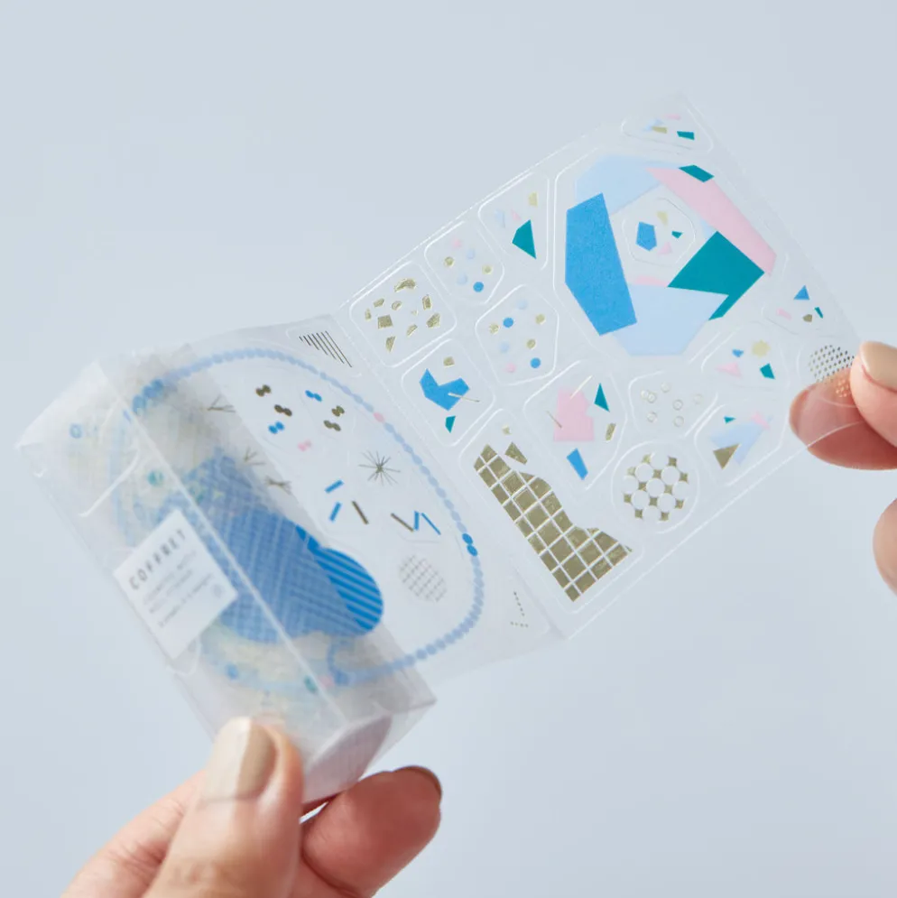 KING JIM HITOTOKI Coffret Cosmetic Film Roll Sticker