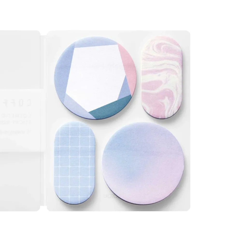 KING JIM HITOTOKI Coffret Cosmetic Sticky Notes