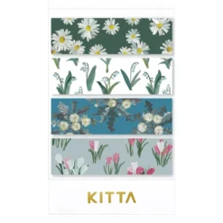 KING JIM KITTA Basic Masking Tape