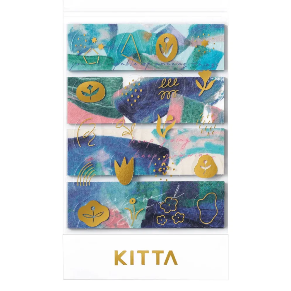KING JIM KITTA Collage Stickers