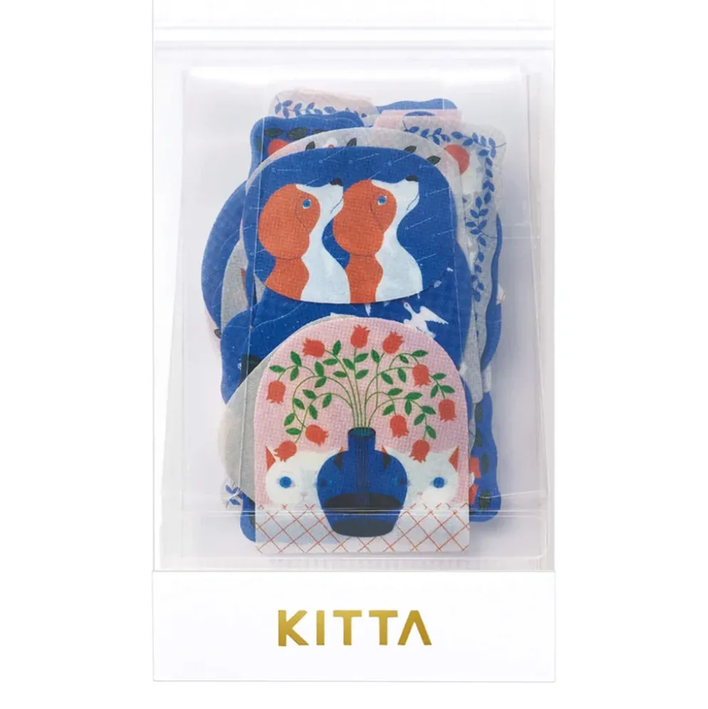 KING JIM KITTA Flake Stickers