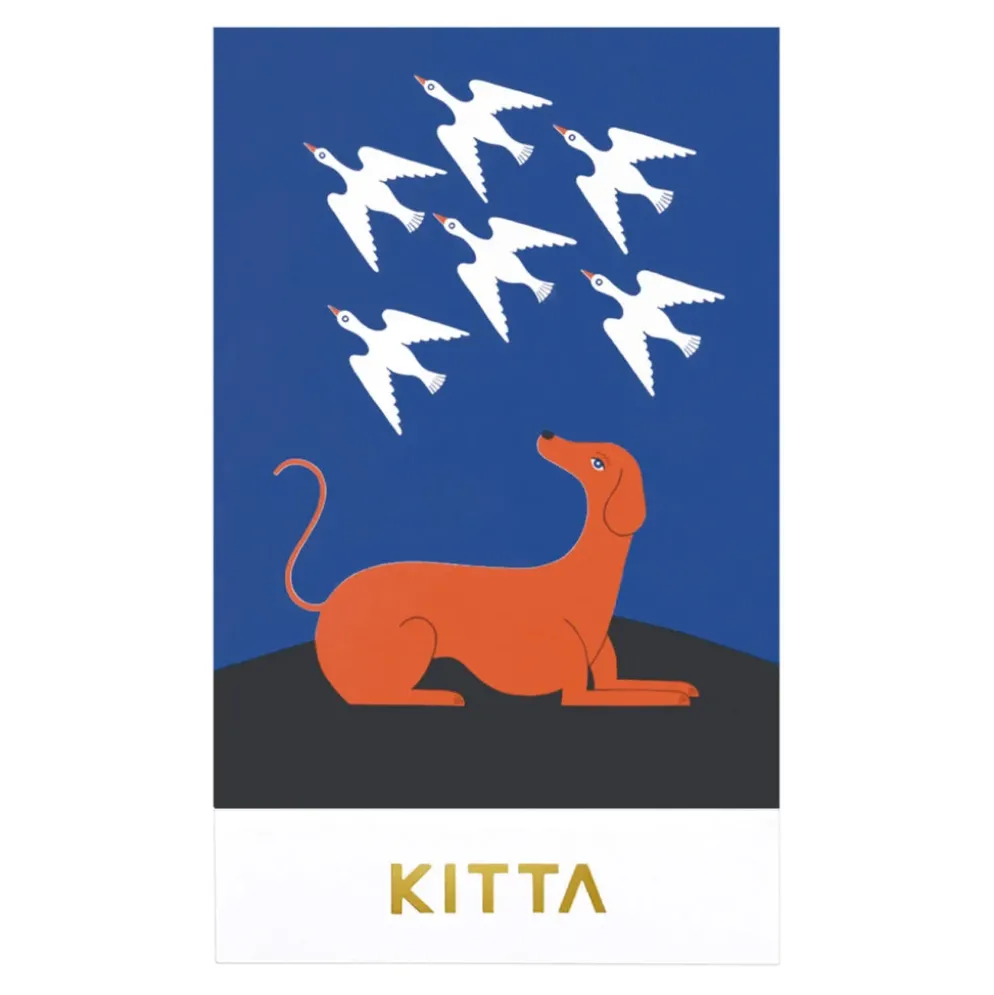 KING JIM KITTA Flake Stickers