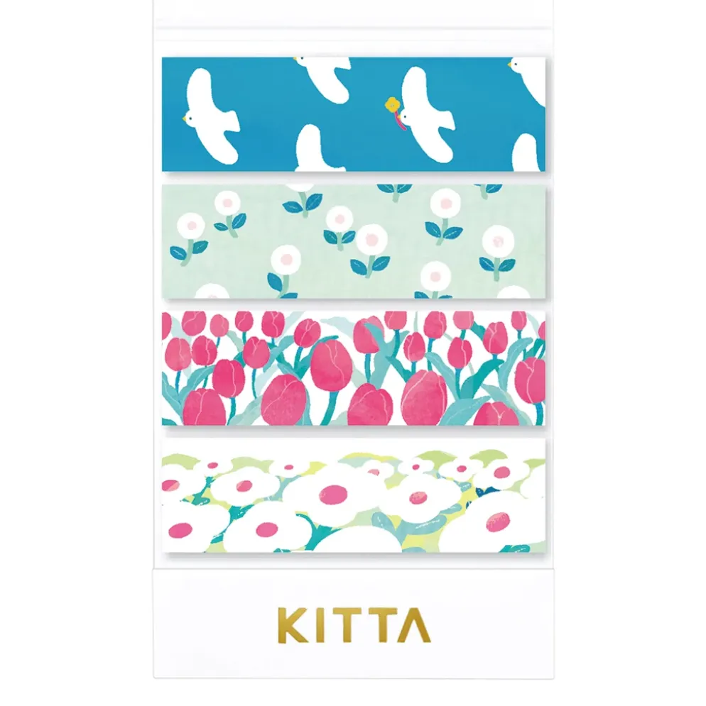 KING JIM KITTA Jabara Folding Washi Tape