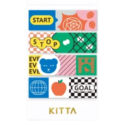 KING JIM KITTA Jabara Folding Washi Tape