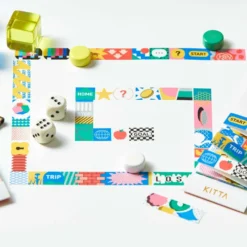 KING JIM KITTA Jabara Folding Washi Tape