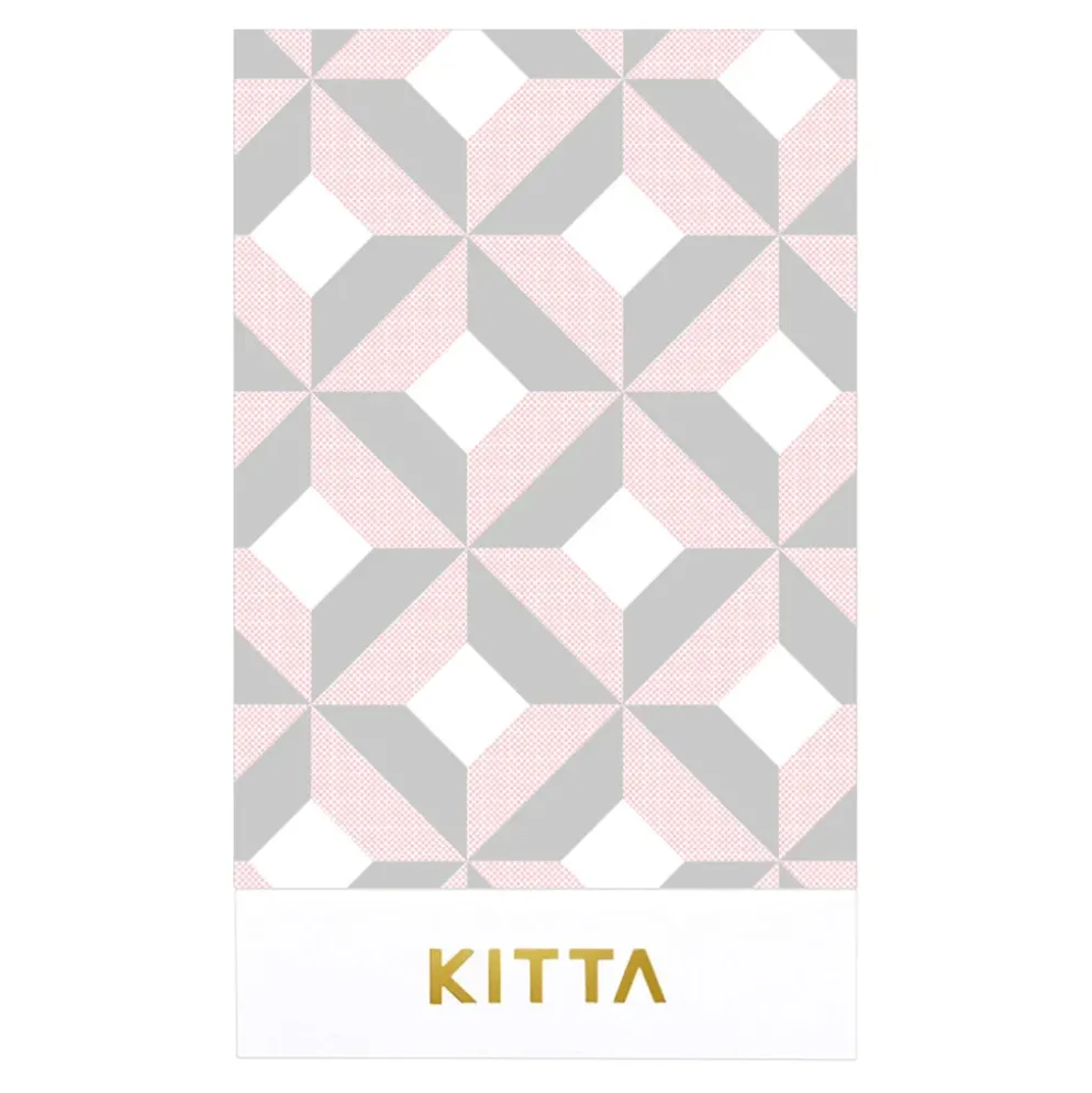 KING JIM KITTA Wide Masking Tape — Geometry