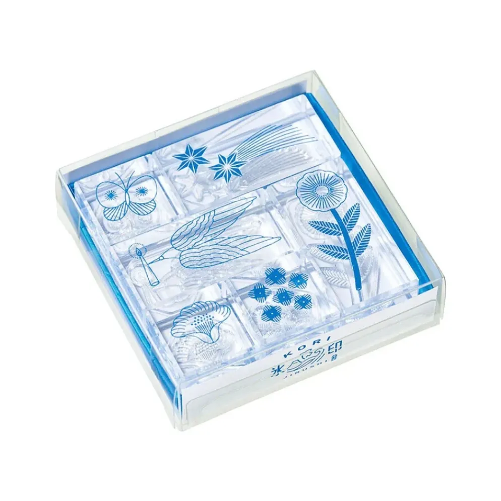 KING JIM Kori Jirushi Clear Stamps vol.2 — Set of 6