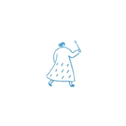 KING JIM Kori Jirushi Clear Stamps — Small