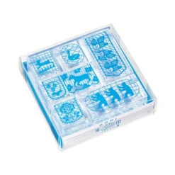 KING JIM Kori Jirushi Clear Stamps — Set of 6