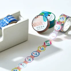 KING JIM SODA Die-Cut Masking Tape - 20mm