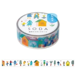 KING JIM SODA Film Masking Tape - 15mm