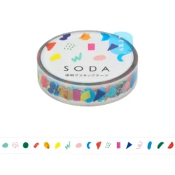 KING JIM SODA Film Masking Tape - 10mm