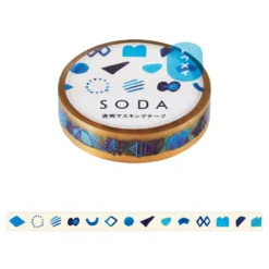 KING JIM SODA Film Masking Tape - 10mm
