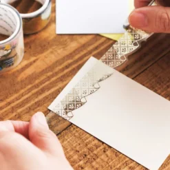 KING JIM SODA Foil & Die-Cut Masking Tape 15mm