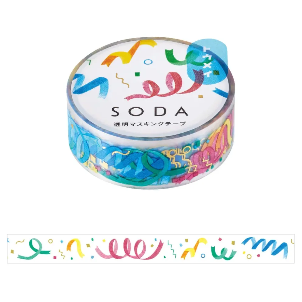 KING JIM SODA Foil Masking Tape - 15mm