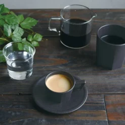 KINTO OCT cup & saucer, 80ml