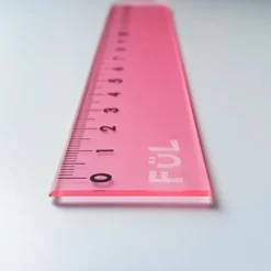 Kitera FUL Pencil Design Acrylic Ruler