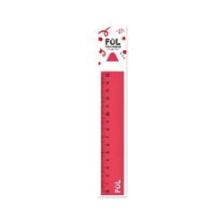 Kitera FUL Pencil Design Acrylic Ruler