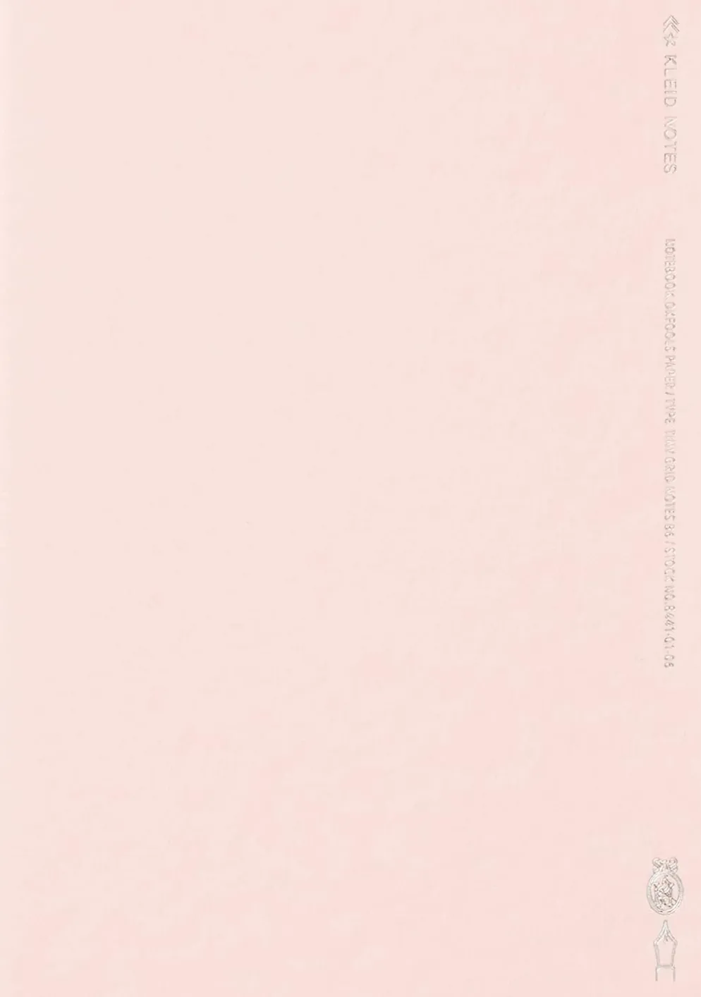 Kleid Notes Tiny Grid B6 Notebook