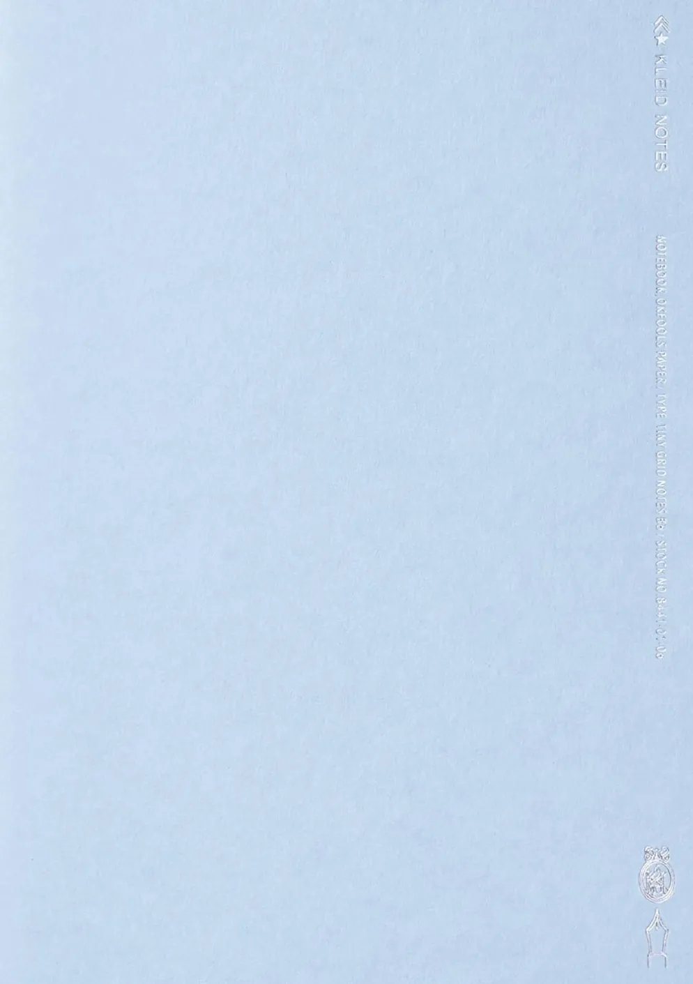 Kleid Notes Tiny Grid B6 Notebook
