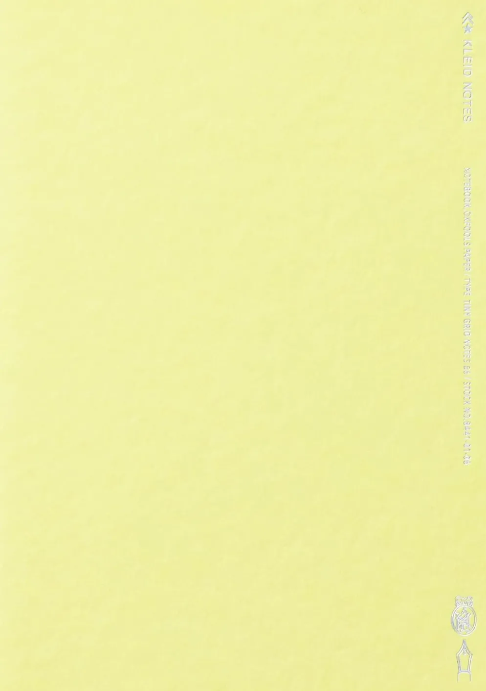 Kleid Notes Tiny Grid B6 Notebook