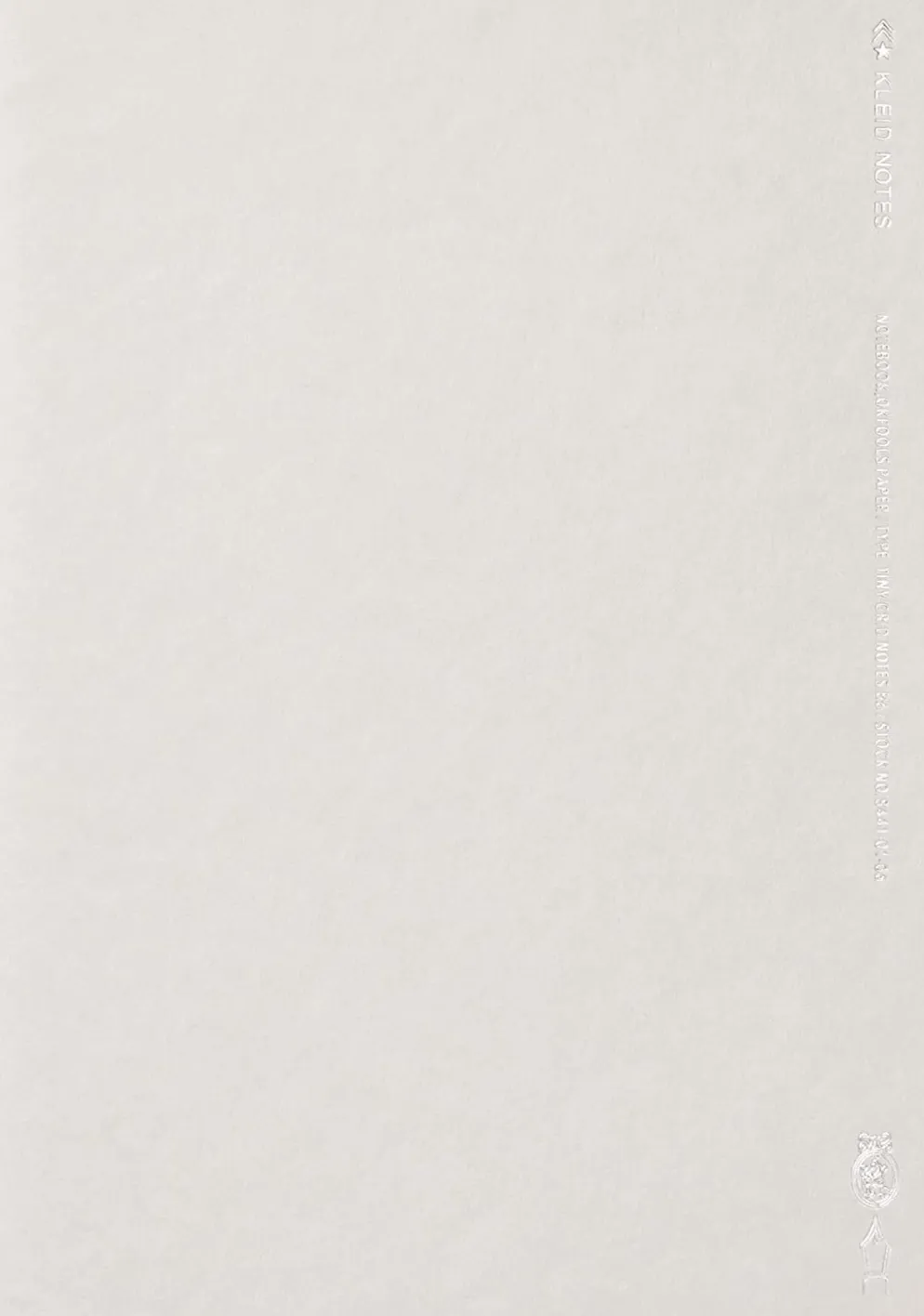 Kleid Notes Tiny Grid B6 Notebook
