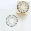 Kodomo No Kao Bullet Journal Stamp - Circular Calendar