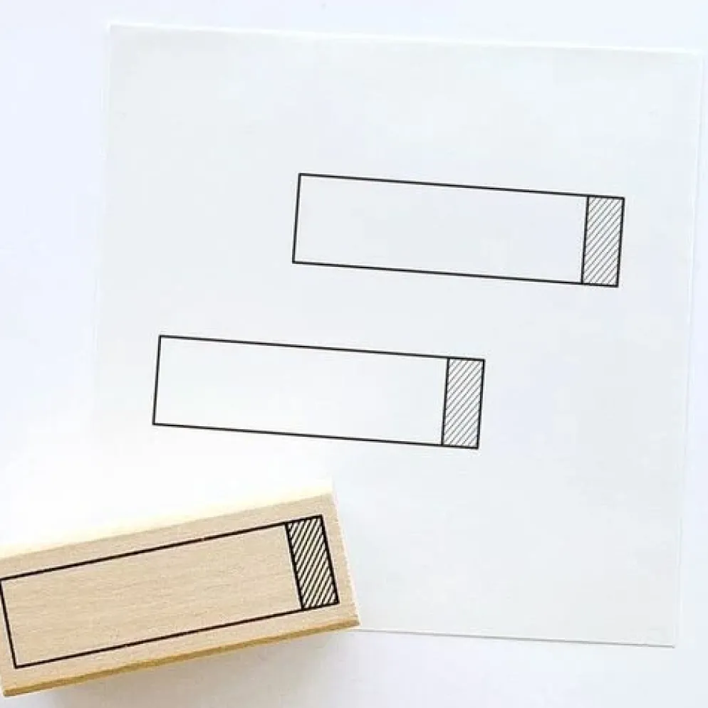 Kodomo No Kao Bullet Journal Stamp - Label Box