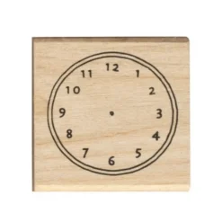 Kodomo No Kao Bullet Journal Stamp - Clock Face