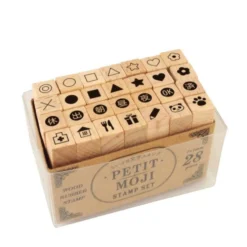 Kodomo No Kao Petit Moji Stamp Set - Small
