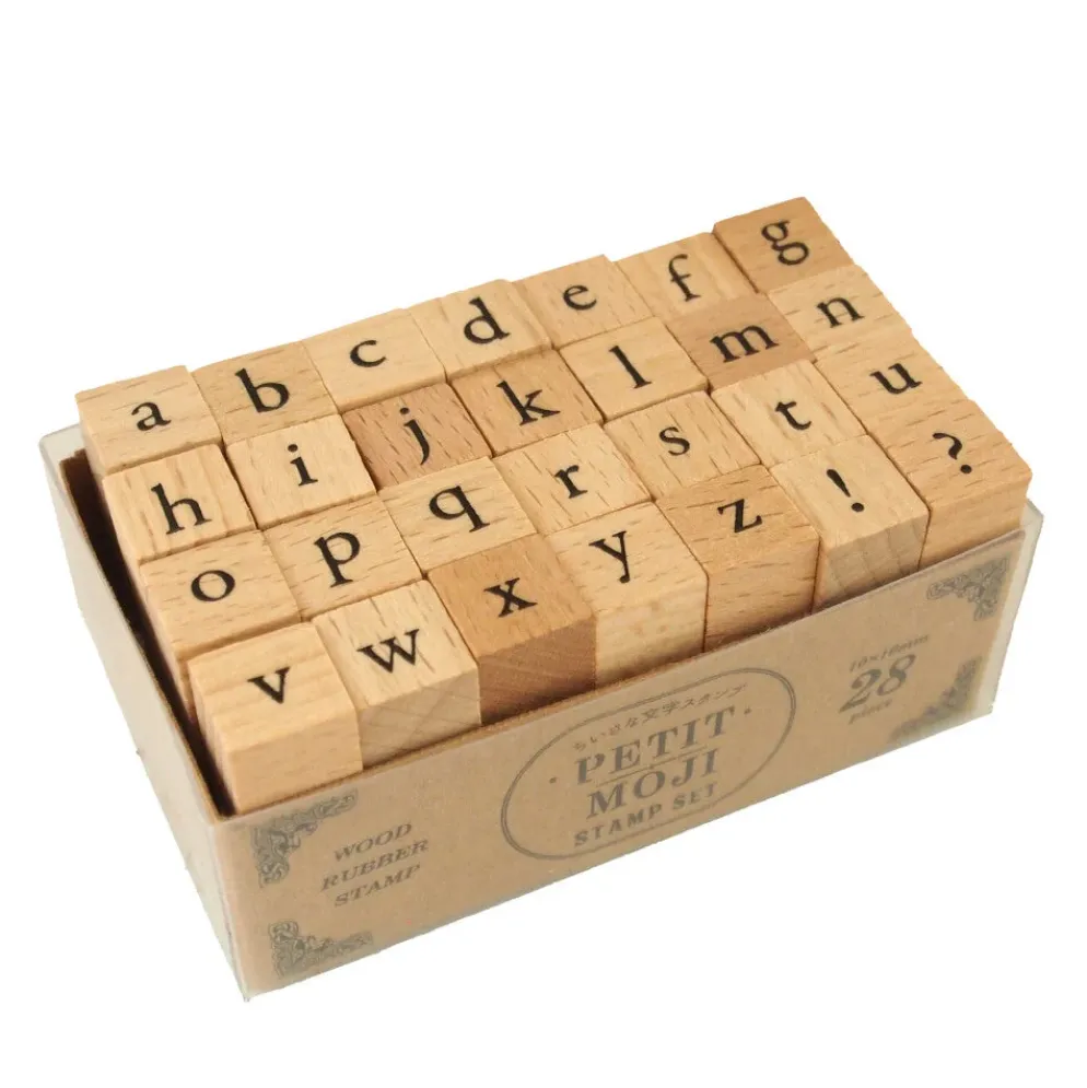 Kodomo No Kao Petit Moji Stamp Set - Large
