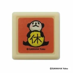 Kodomo No Kao x Ganaha Yoko Self-Inking Stamp - Panda (Rest)