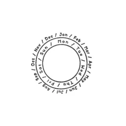 Kodomo No Kao Wooden Stamps - Journal Stamp Club Planner Stamps