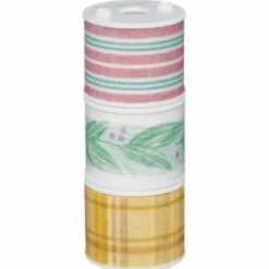 Kokuyo Bobbin 'Washi' Masking Tape Embroidery [3 rolls]