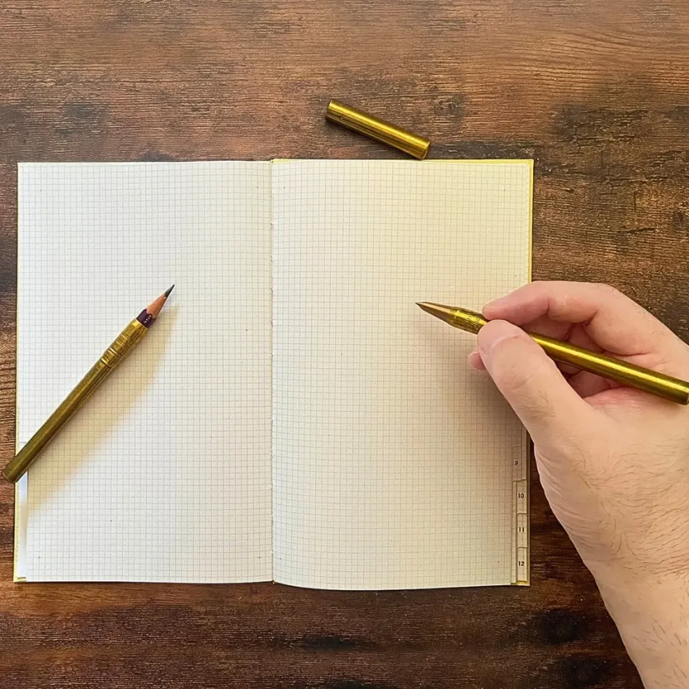 Kokuyo Brass Ballpoint Pen