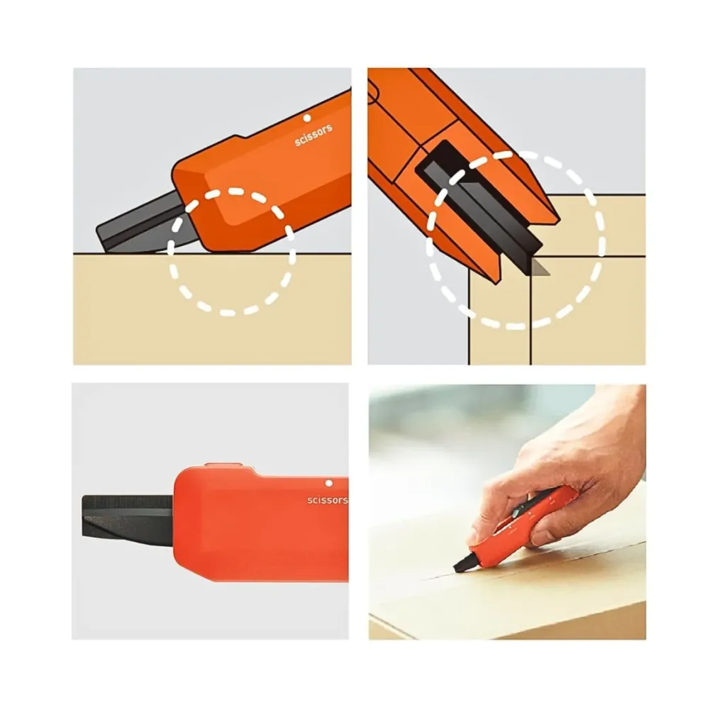 Kokuyo Hakoake 2Way Portable Scissors