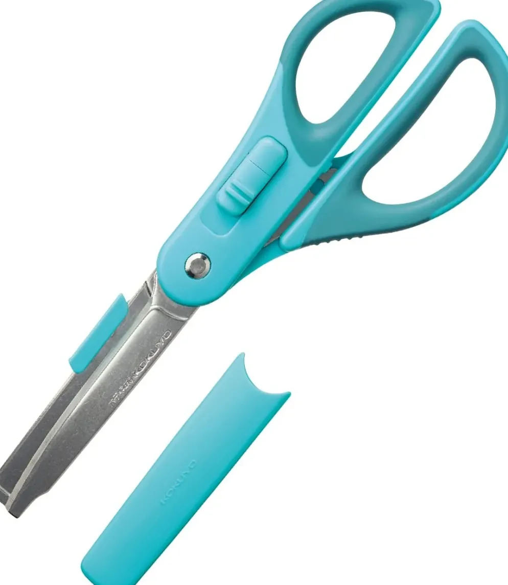 Kokuyo Hakoake 2Way Scissors + Cutter