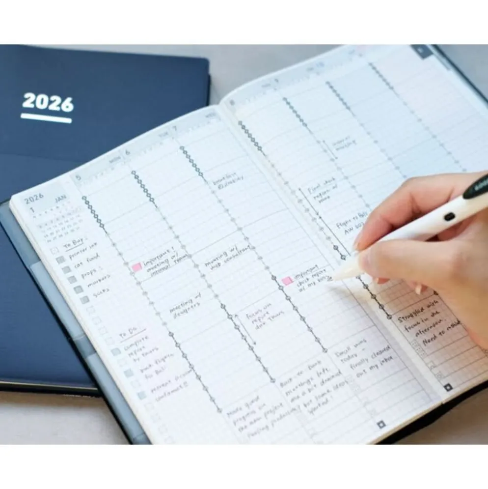 Kokuyo Jibun Techo Biz 2026 - A5 Slim Planner