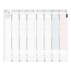 Kokuyo Jibun Techo Biz Mini 2026 - B6 Slim Planner