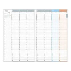 Kokuyo Jibun Techo Diary 2026 – A5 Slim Planner