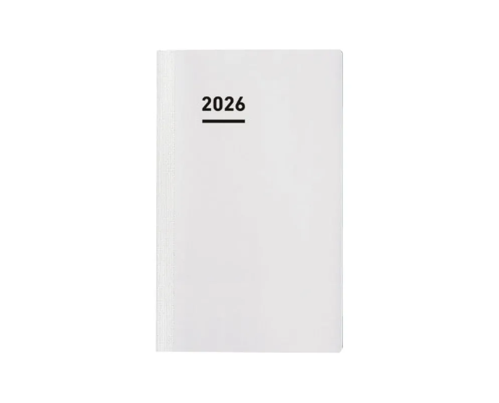 Kokuyo Jibun Techo Diary Mini 2026 – B6 Slim Diary Refill