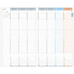 Kokuyo Jibun Techo First Kit Mini 2026 – B6 Slim [DIARY + LIFE + IDEA]